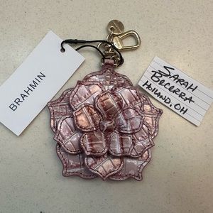 Brahmin Pink Magnolia Tassel